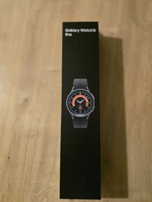 Galaxy Watch5 Pro LTE – zegarek z eSIM, GPS, szafirowe szkło