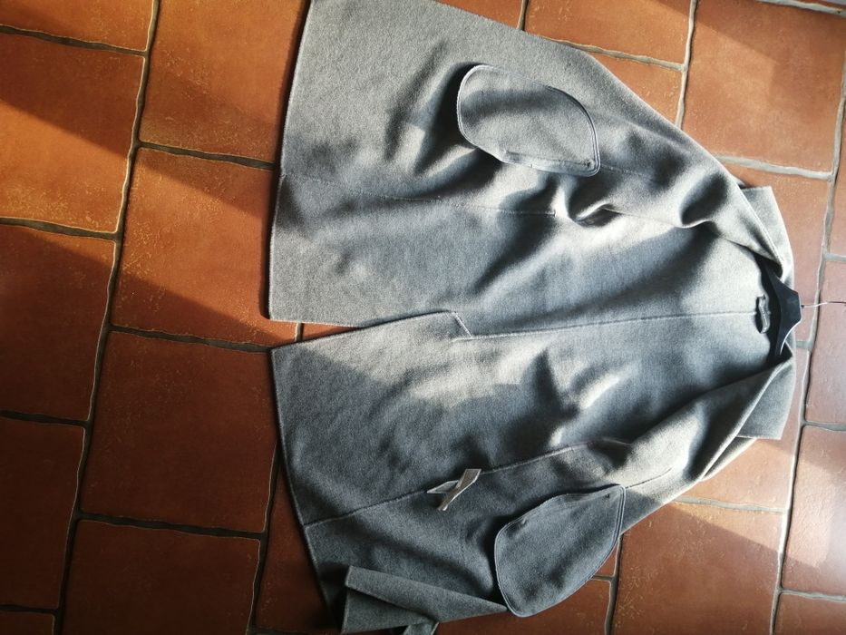 Płaszcz wełniany Zara rozm. oversize