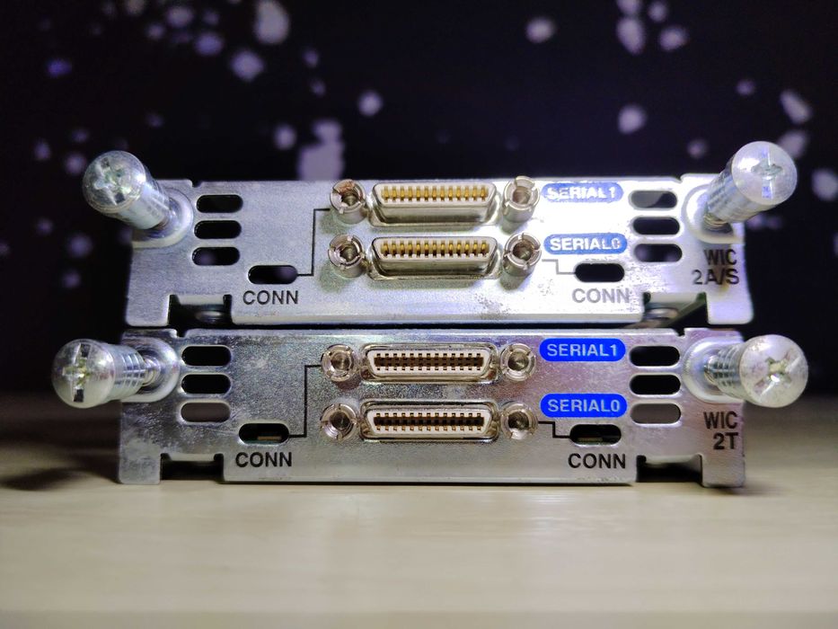 Модуль Cisco WIC-2AM-V2 WIC-2A/S WIC-2T VWIC2-1MFT-T1/E1 WIC-1B-S/T