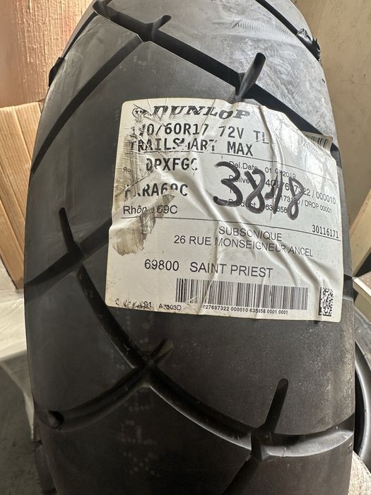 Pneu de Mota NOVO 170/60R17 Dunlop