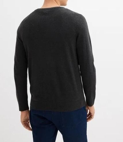 B.P.C sweter dzianinowy męski szary r.XL