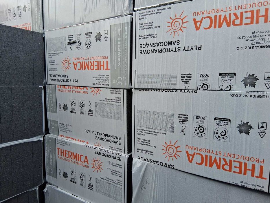 Styropian biały grafitowy XPS Arsanit Thermica Izoterm Polstyr | Fasada Fundament Dach Podłoga | Wszystkie grubości i lambdy | Dostawa GRATIS
