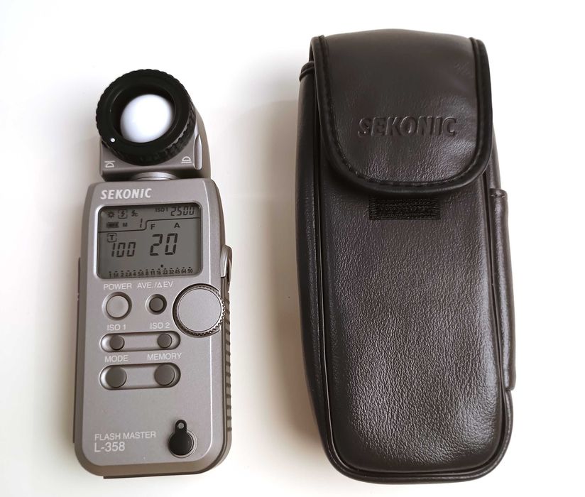 Światłomierz SEKONIC L-358 w idealnym stanie z nową baterią