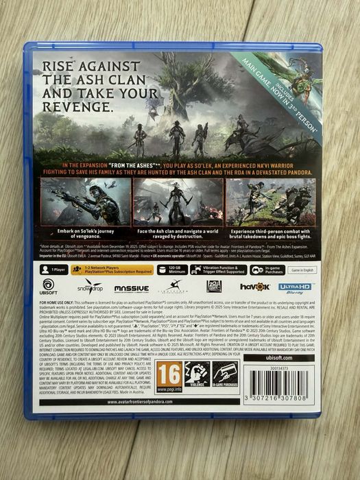 Avatar Frontiers of Pandora PS5