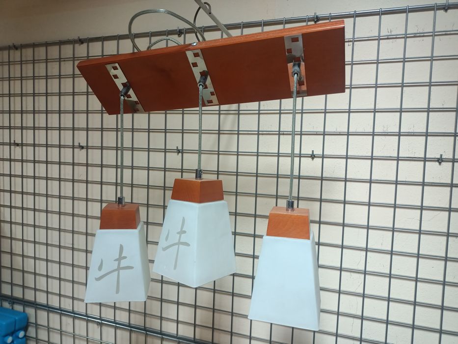 Lampa sufitowa styl japonski