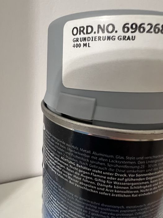 Okazja! Motip farba w sprayu matowy szary Crafts Spray