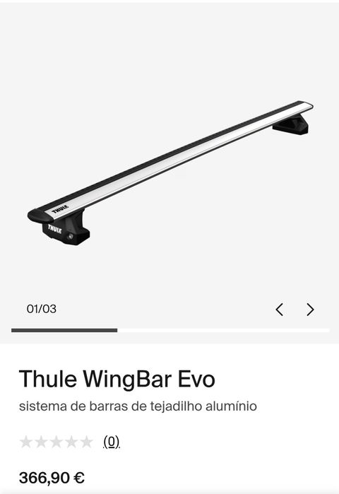 Sistema Thule de barras de tejadilho para Mercedes CLA