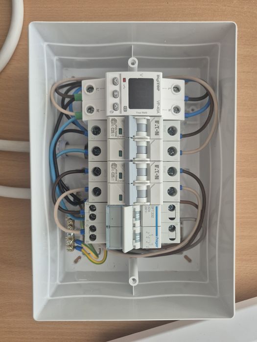 Готовий щит для інвертора на 40 А, Digitop, Hager, Eaton