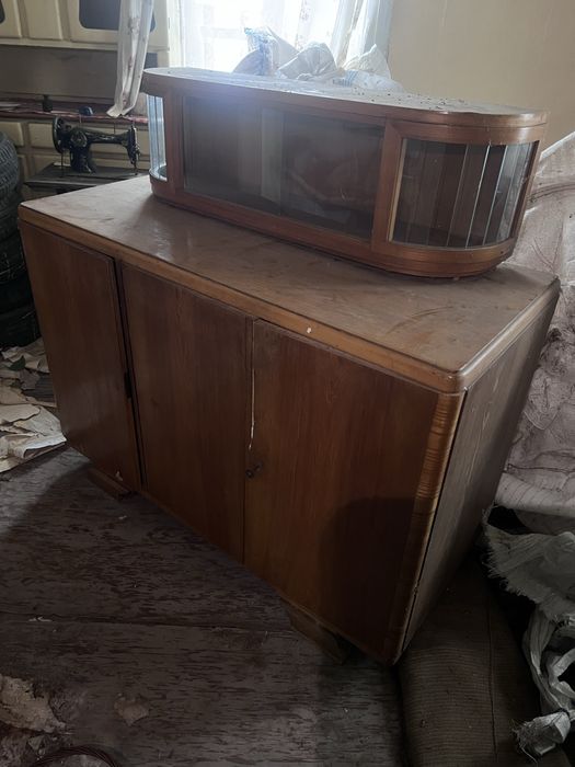 Kredens PRL Art deco