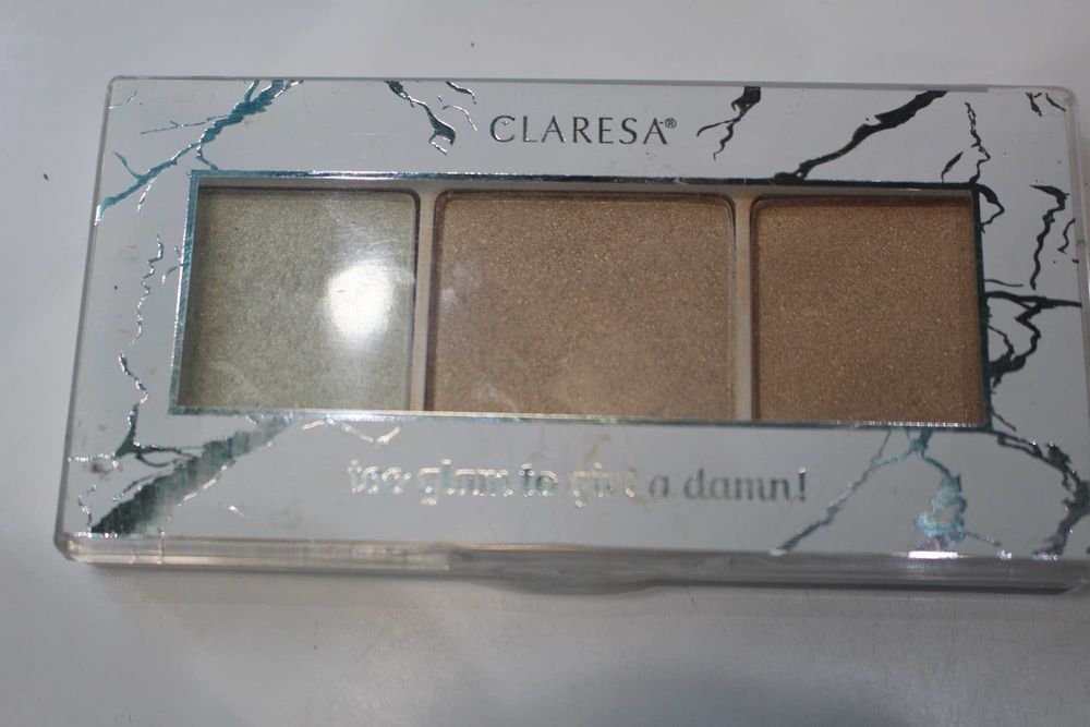 Paleta rozświetlaczy Claresa