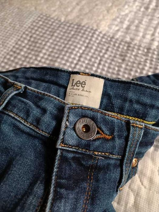 Jeansy rurki spodnie skinny Lee 28/33