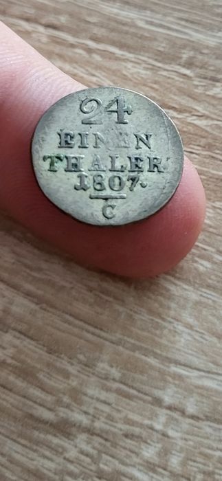 Hesja-Kassel 1/24 talara 1807 C-srebro-