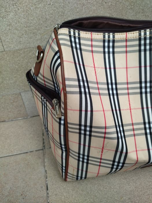 Saco viagem xadrez