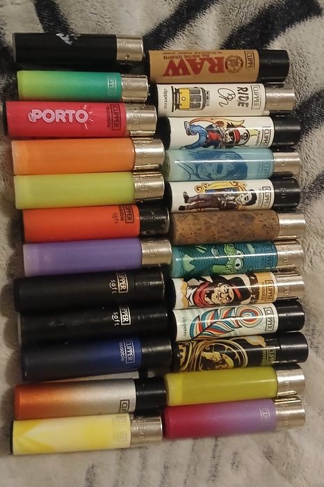 Isquéiros Clippeer reutilizáveis