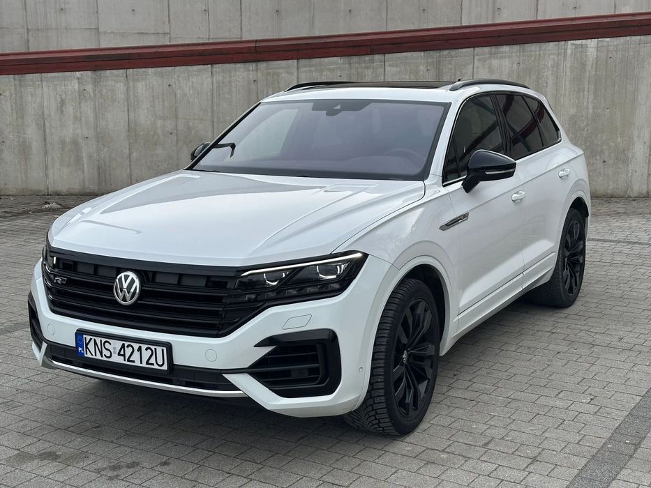 Volkswagen Touareg R-Line, black edition polski salon, serwis ASO, full opcja