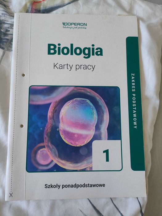 Biologia 1 karty pracy zakres podstawowy