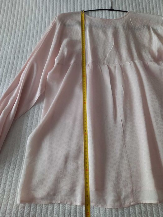 bluzka - tunika z jedwabiu w stylu boho, marka Bel Air