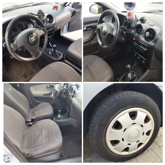 Seat Ibiza 1.4 benzyna rok 2003 sprawna klima ekonomiczne auto