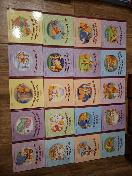 Przygody Kubusia Puchatka 100 zl całość