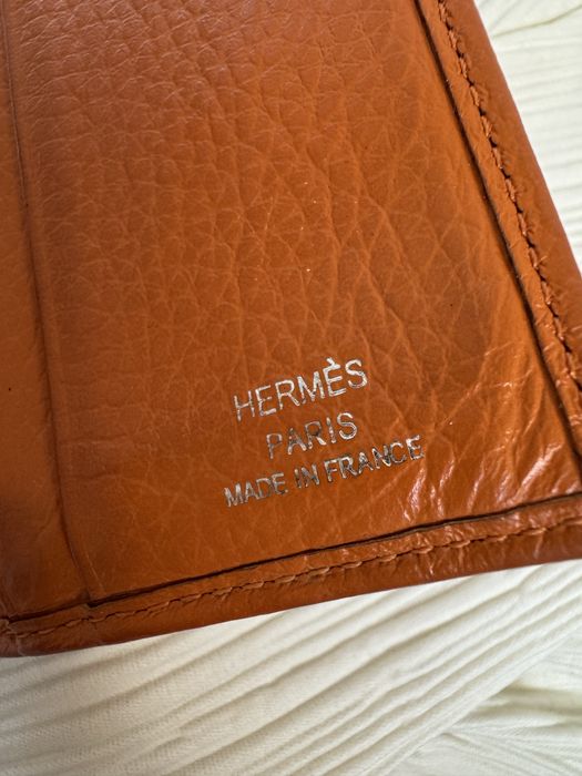 Шкіряний гаманець Hermès Bearn ОРИГІНАЛ