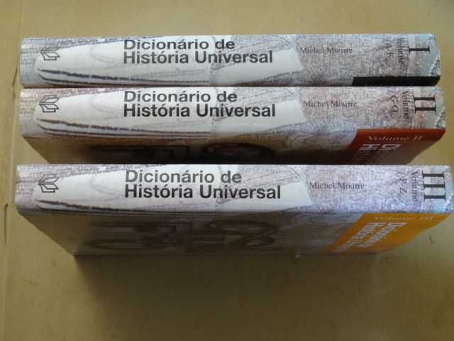 Dicionário de História Universal de Michel Mourre - 3 Volumes
