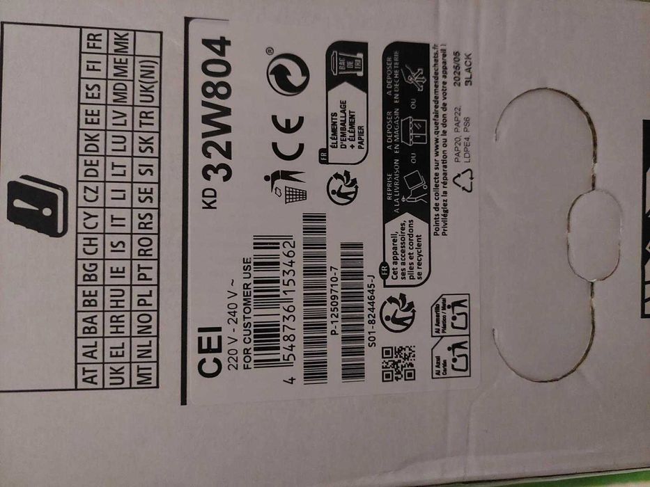 Smart TV Android Sony 32'' HD 32W804P