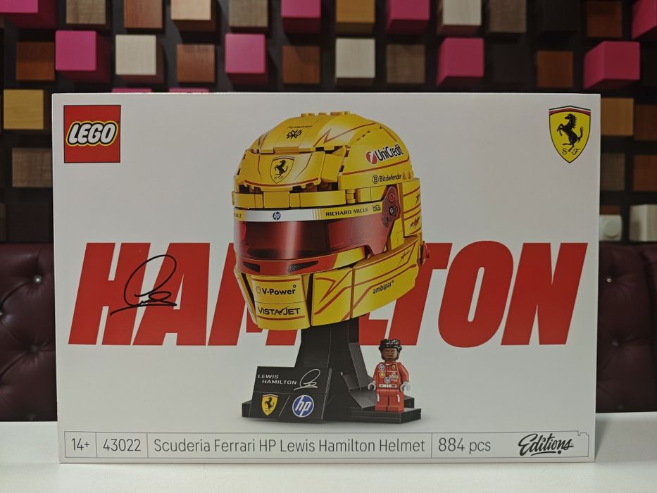 LEGO 43014 / 43022 Шолом Шарля Леклера (Charles Leclerc) / Шолом Льюїса Гамільтона (Lewis Hamilton) Editions