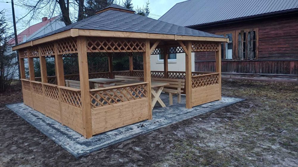 Altana drewniana, ogrodowa, altanka 3x3 ,,Nairobi" Hit!!!