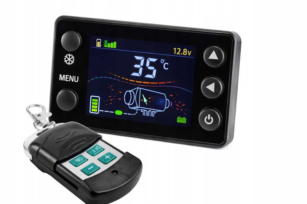 Nagrzewnica spalinowa olejowa ogrzewanie webasto 8kw lcd 12v 230v