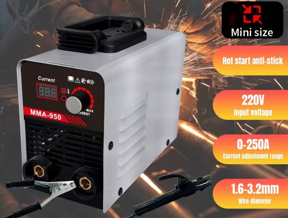 Máquina de soldar NOVA + oferta 2 cabos 25 mm2