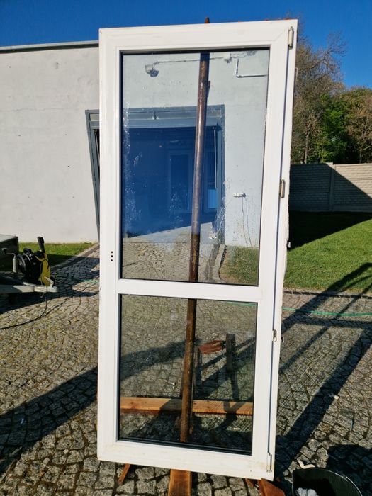 Okno drzwi  95x224  balkonowe pcv z demontażu