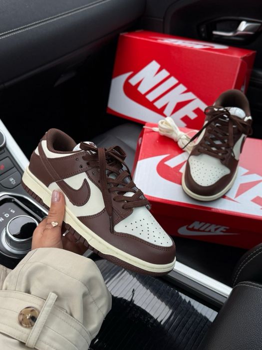 (36-45) Кросівки Nike Dunk Low Brown найк сб данк коричневі