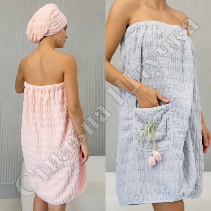 Рушник-парео з шапочкою