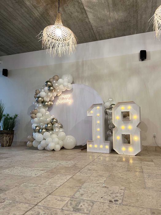 Ścianki do zdjęć na 18stke, urodziny, chrzest, rocznice | Kościerzyna