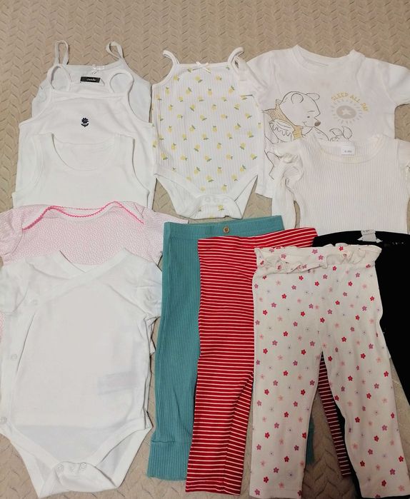 Лот набір одягу на дівчинку 6-9 місяців