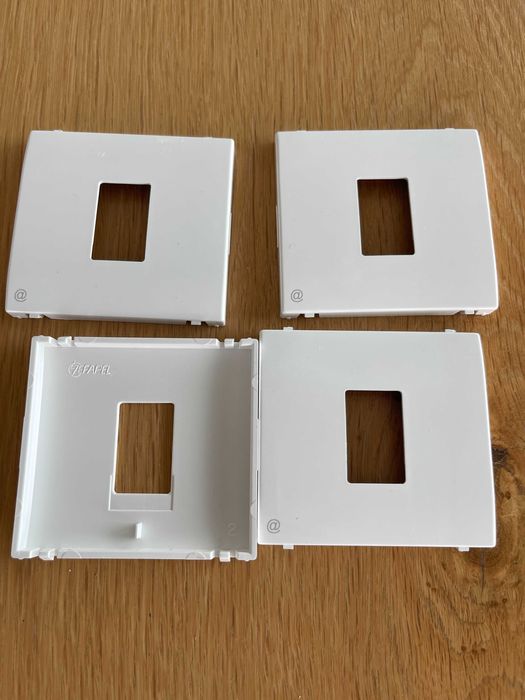 Conjunto de espelhos diversos EFAPEL branco