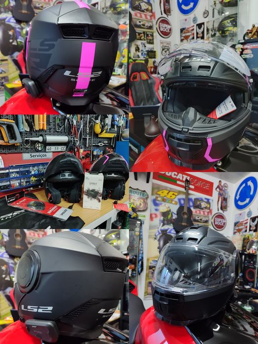 Capacetes como novos marca LS2