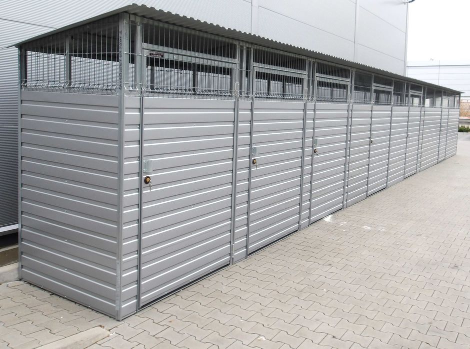 WIATA ŚMIETNIKOWA 3x2 wiata metalowa , wiata na wymiar , producent wiaty