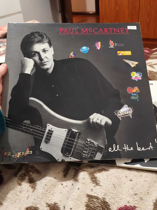Paul McCartney all the best vinil LP made in UK  disco duplo