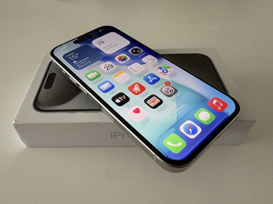 Apple iPhone 15 Pro 256gb Branco