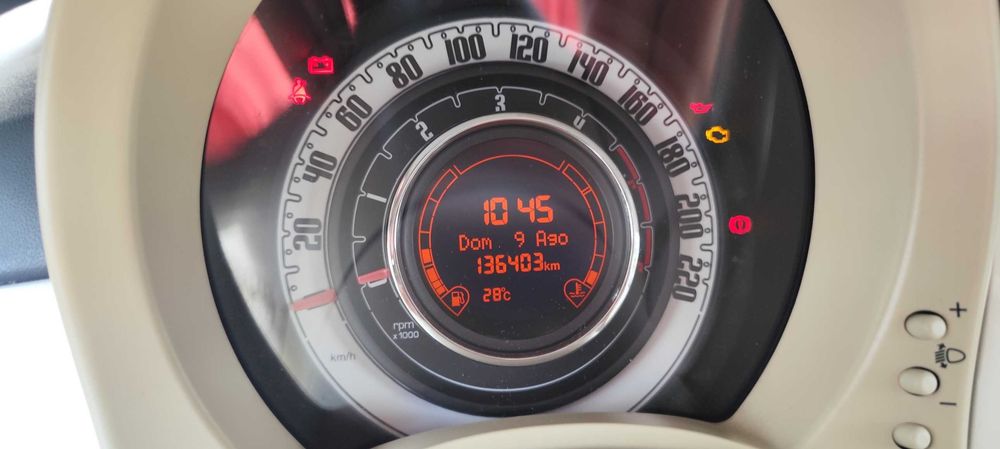Fiat 500 1.3 Multijet 75cv (Diesel) - 136500Km.