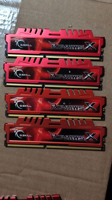 Pamięć RAM G.SKILL RipjawsX DDR3 16GB (4x4GB) 2133MHz CL11 Red