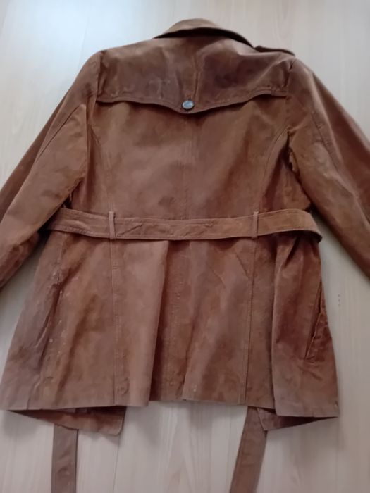 Casaco/blusão de cabedal/couro/pele- vintage