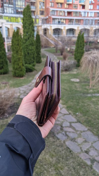 Гаманець шкіряний, портмоне, з натуральної шкіри, чоловічий гаманець