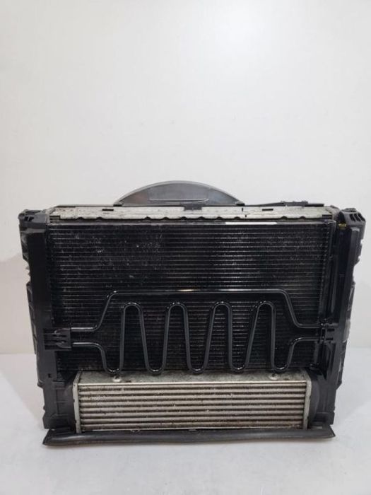 BMW E90 E91 E92 E93 335d komplet chłodnic wentylator EU