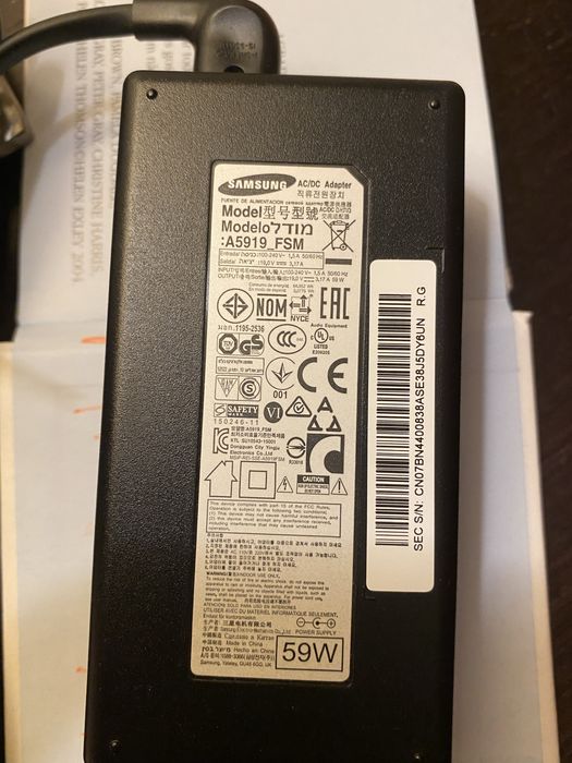 SAMSUNG - fonte de alimentação transformador TV LCD A5919-FSM