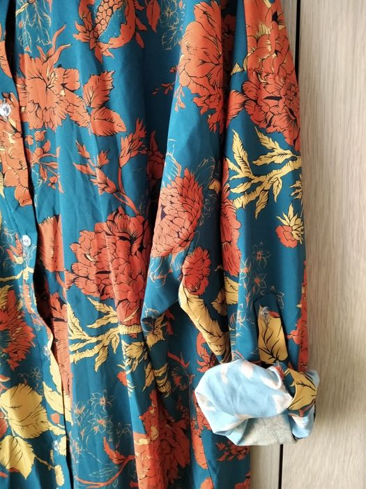 Piękna koszula tunika Manilla kwiaty rozmiar uniwersalny