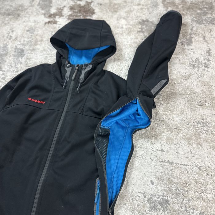 Kurtka męska Mammut Ultimate Hoody M Gore Windstopper Softshell czarna