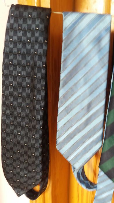 Modny elegancki krawat - jedwab, microfibra