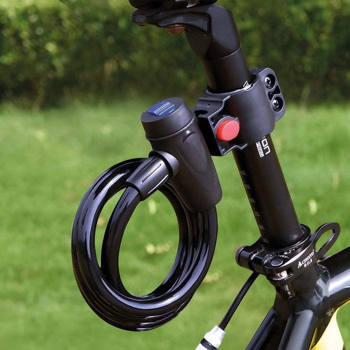 Blokada rowerowa zamek rowerowy zabezpieczenie